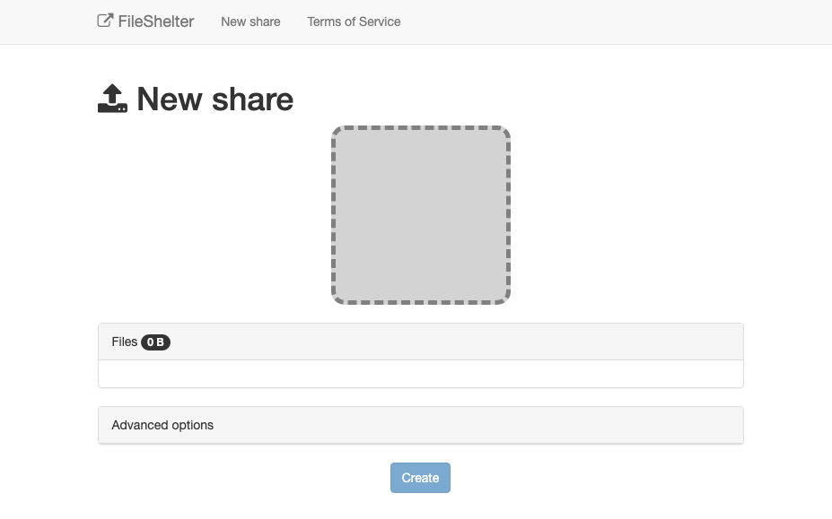 FileShelter Screenshot