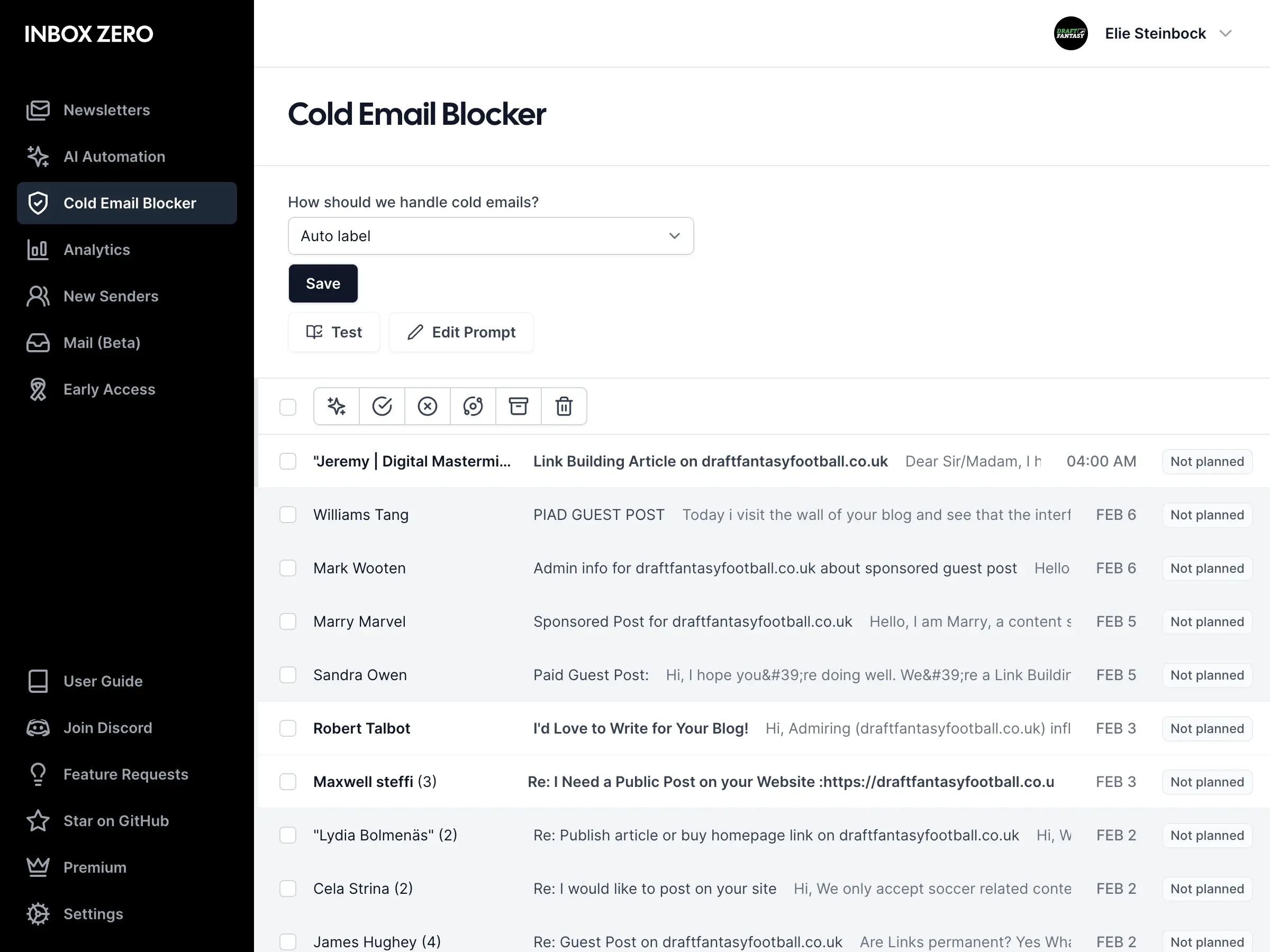 Inbox Zero Screenshot