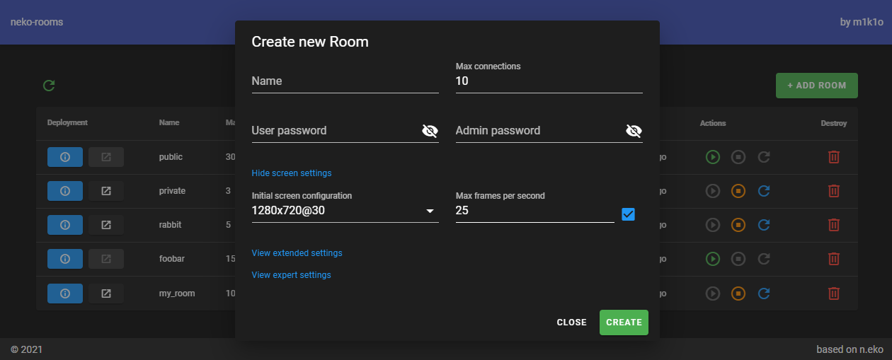 Neko Rooms Screenshot